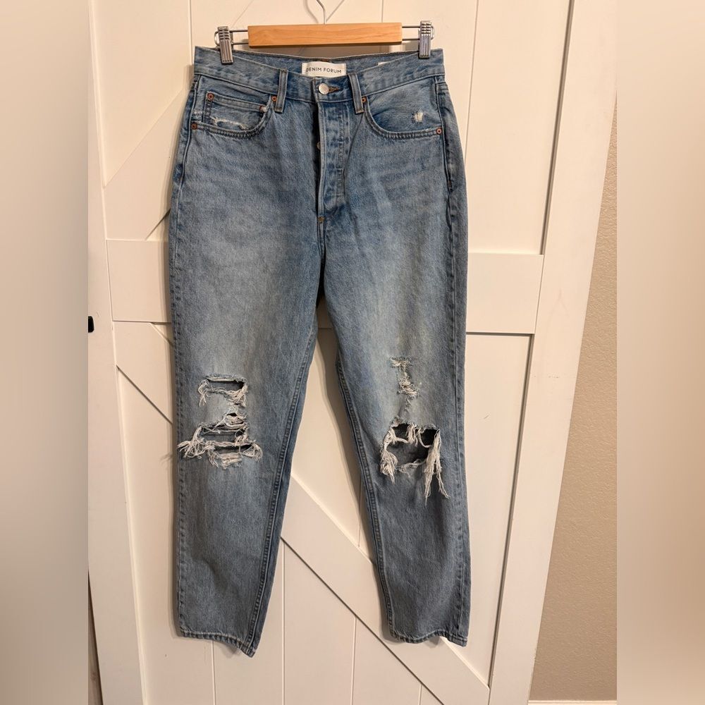Aritzia Denim Forum Women's Boyfriend Jeans Size 27 Denim High Waist